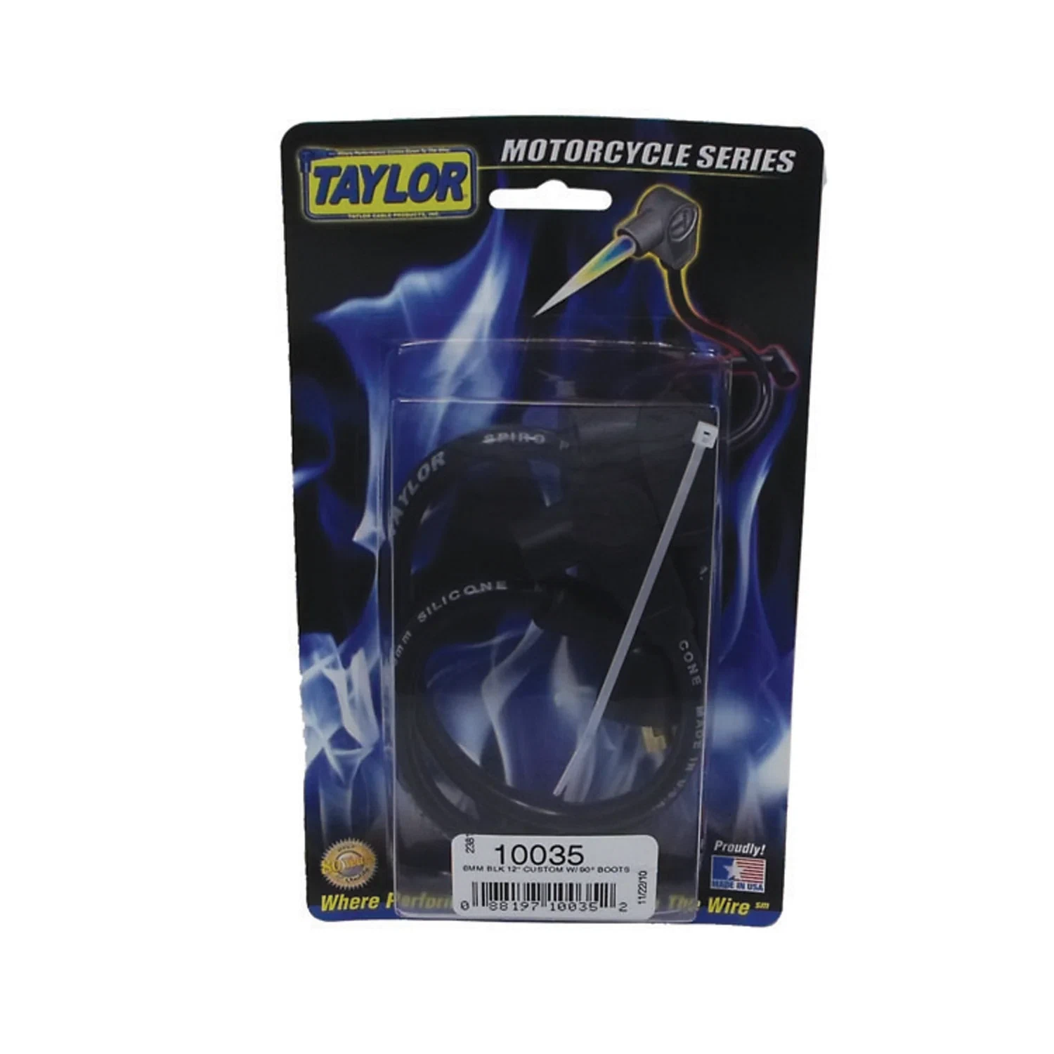 Spark Plug Wire Set 1982-2000 Harley-Davidson 8mm Silicone Spiro Pro 90_ 10035